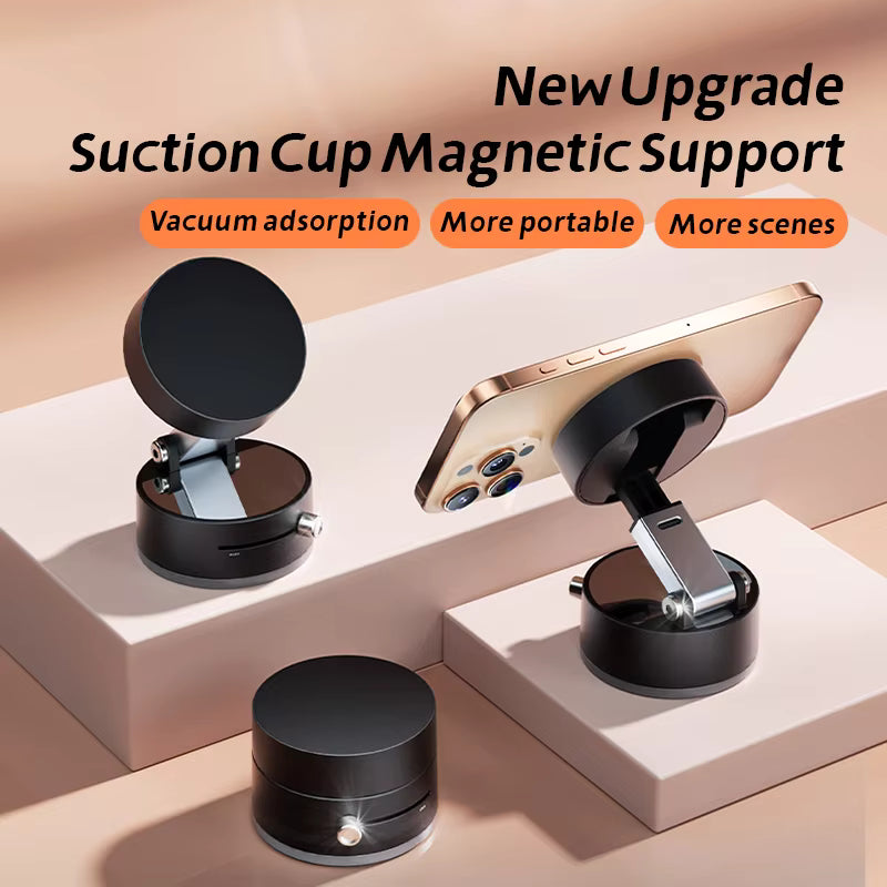 Vacuum Magnetic Suction Phone Holder